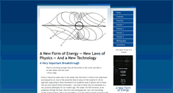 Desktop Screenshot of energyandphysicsatotalbreakthrough.com